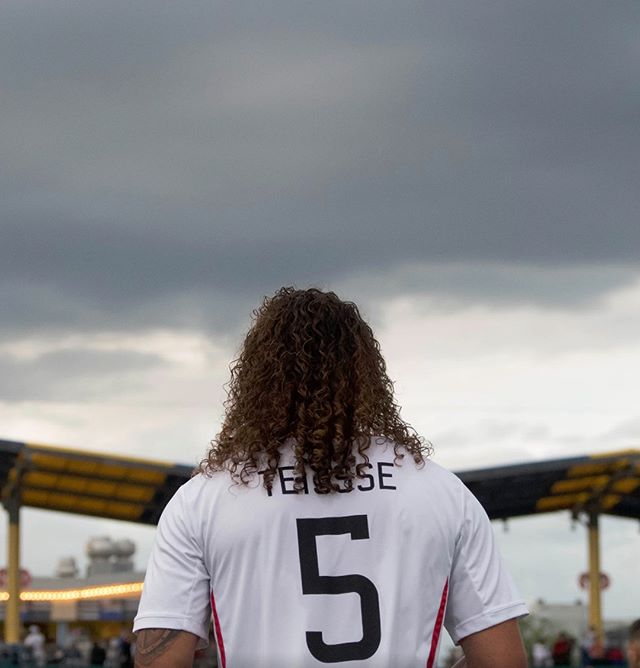 Letting our hair down. #inariasoccer // 📷: @shamlinphotog