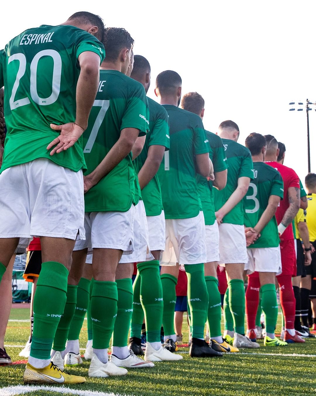 Line em up. #inariasoccer