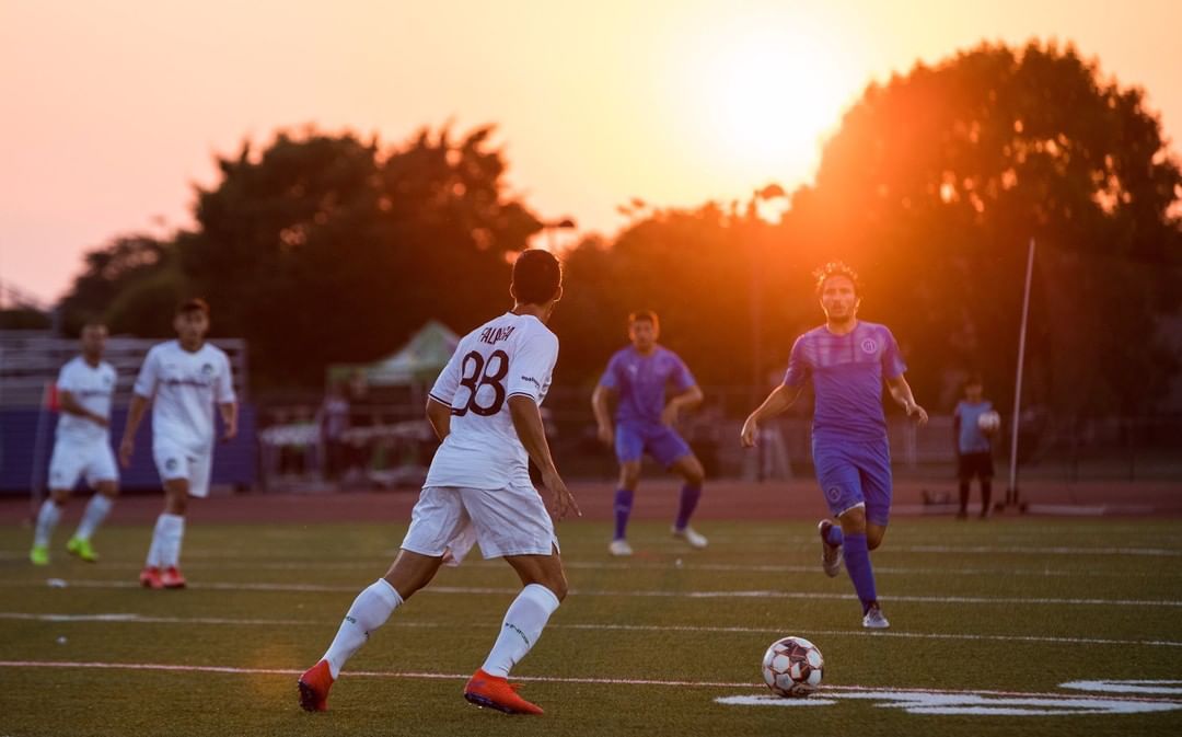 NY Sunset. #inariasoccer