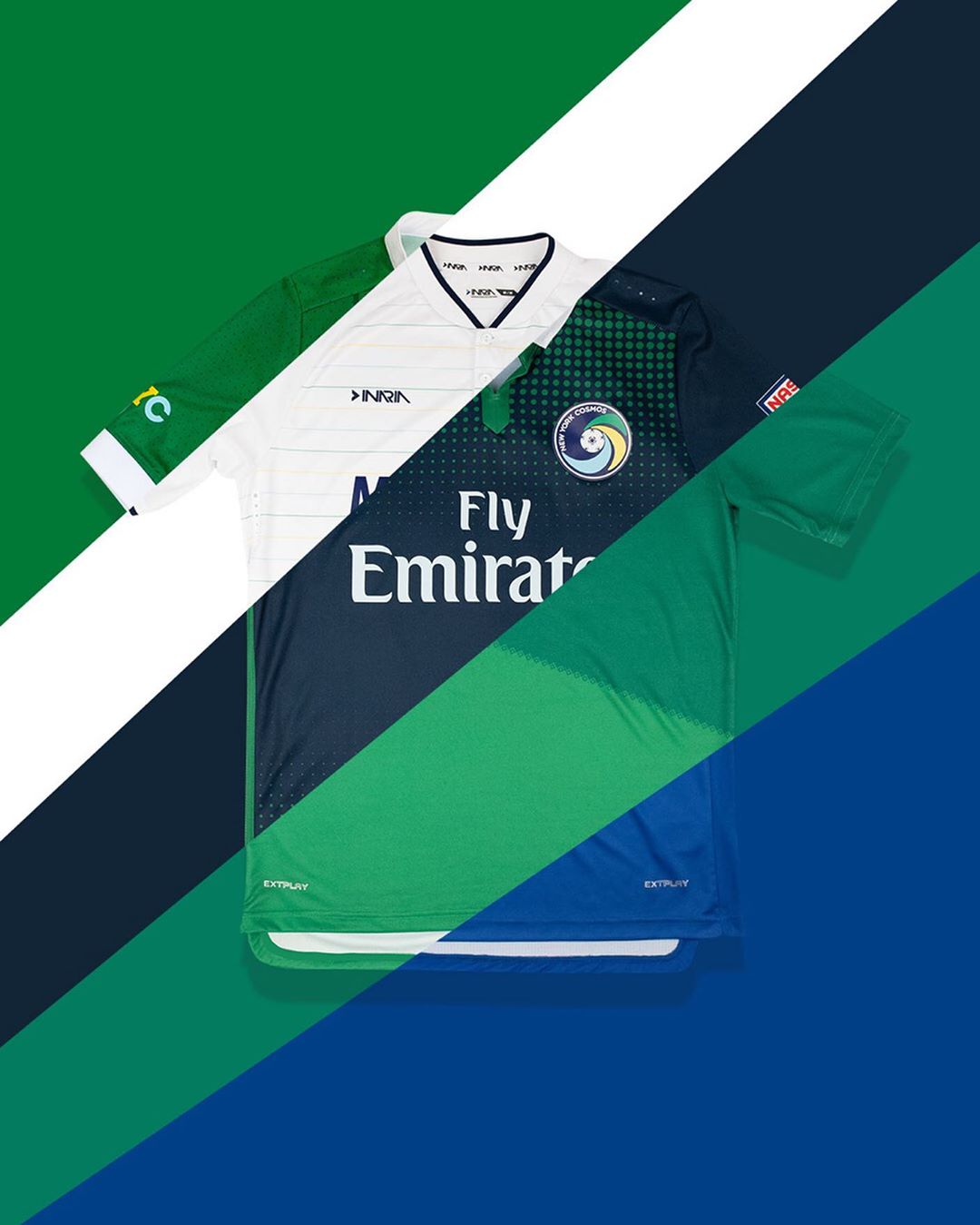 We’re offering 50 percent off what we’ve got left of @nycosmos kits. Select sizes available & for a limited time only – check the link in bio. #inariasoccer